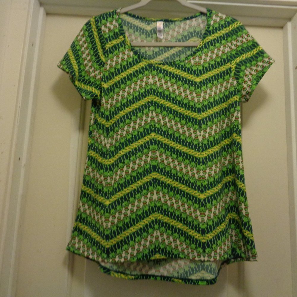 WINTER FROGGYS  WENT A COURTING LULUROE TEESHIRT BLOUSE XS